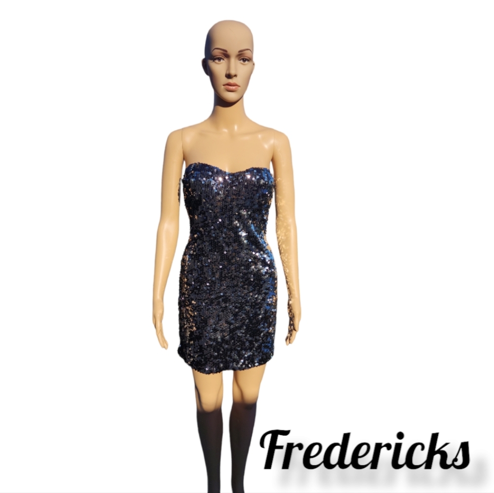 Fredericks of Hollywood Strappless Sequin Dress